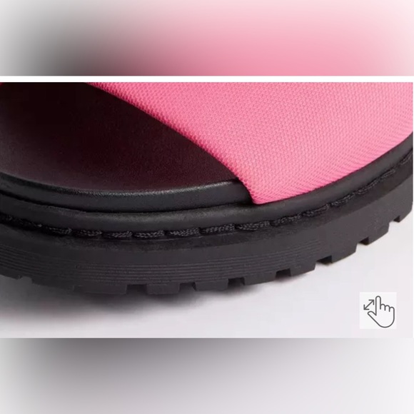 Chunky Platform Sandals Torrid Size 9WW NEW! Neon Pink - Picture 6 of 12